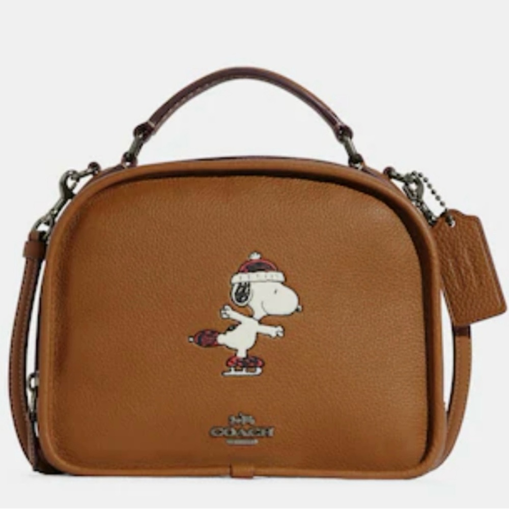 Coach Snoopy Lunch pail Bag